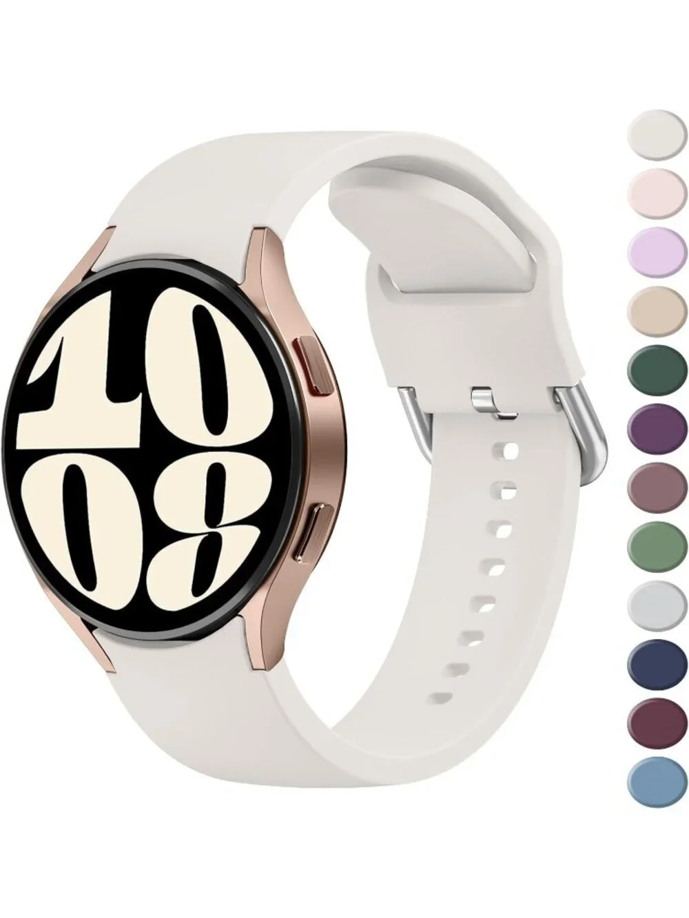 Unisex Starlight Analog Silicone Replacement Strap Samsung Galaxy Classic Watch
